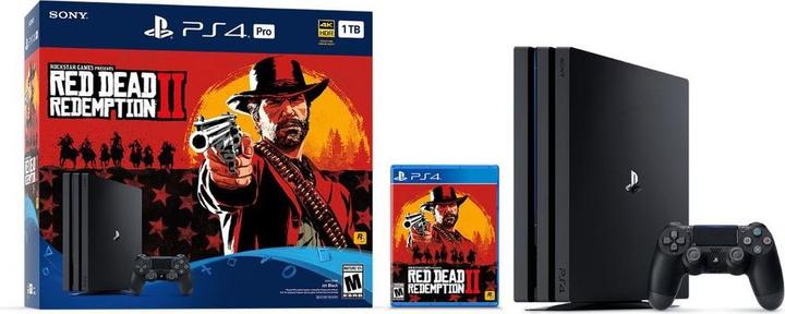 Sony Playstation 4 Pro 1TB + Red Dead Redemption 2