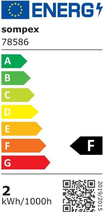 Energie-Label Sompex Troll nano silber (165 lm)