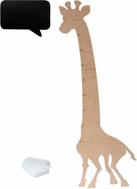 Actual product image Kik Holzmassband Giraffe natur