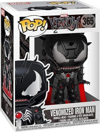 Actual product image Funko POP! Marvel - Venom: Venomized Iron Man