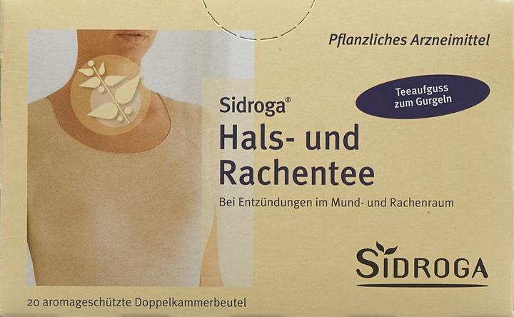 Produktbild Sidroga Hals- und Rachentee Tees (2.50 g)
