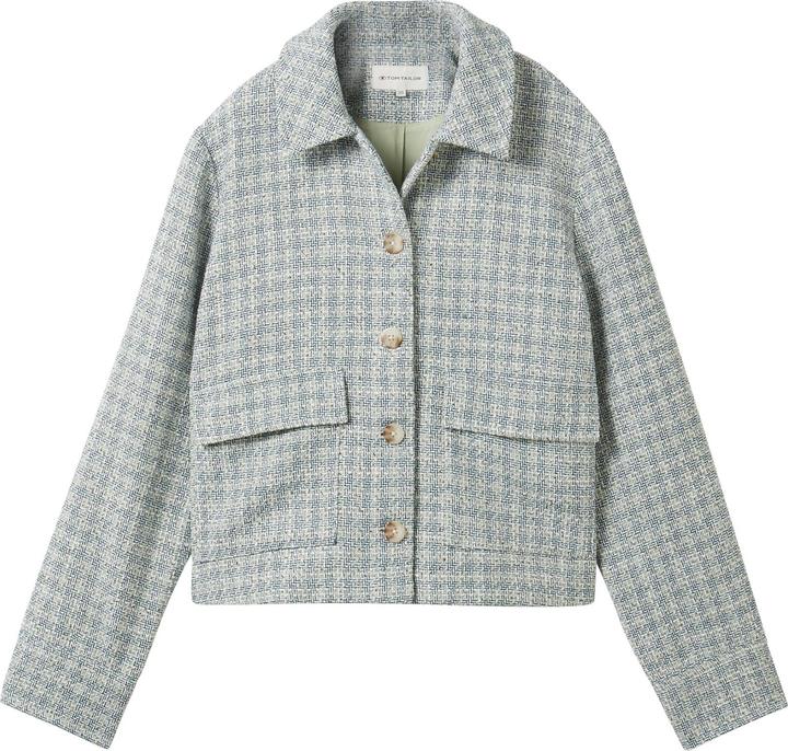 Immagine prodotto Tom Tailor Damesblazer, 34792 - Green Boucle Design, 46 (46)