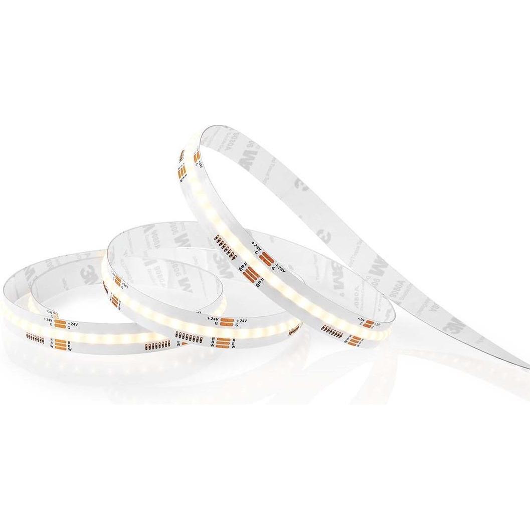 Nedis, Striscia LED, Striscia LED SmartLife Wi-Fi, 2 m - Bianco (Bianco, 200 cm, Interno)