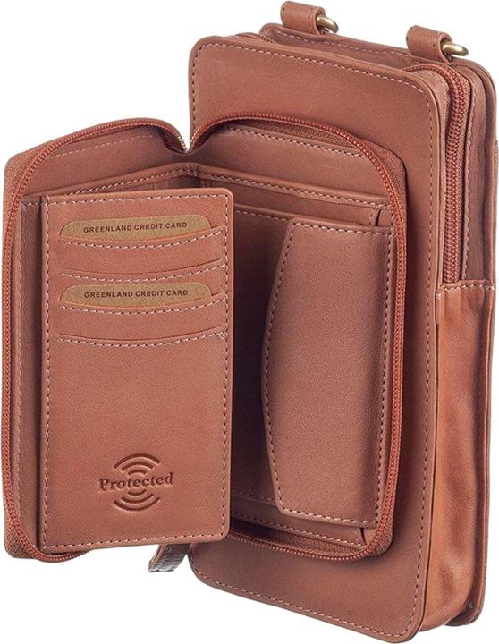 Actual product image Greenland Nature Nature Soft mobile phone case wallet leather 11 cm