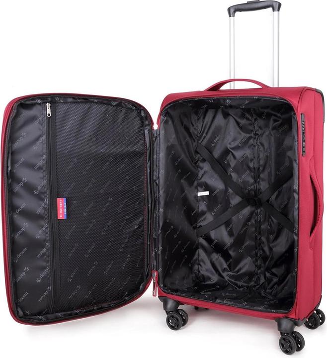 Actual product image Decent D-Upright Spinner 66 Expandable Red (70 l)