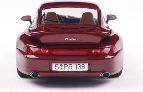 Produktbild Solido 1:18 Porsche 911 (993) Turbo 1997 silber