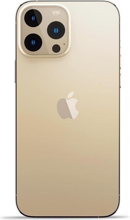 Actual product image Spigen Camera Cover Optik.Tr Camera Protector 2-Pack Iphone 13 Pro / 13 Pro Max Gold (Apple iPhone 13 Pro, Apple iPhone 13 Pro Max)