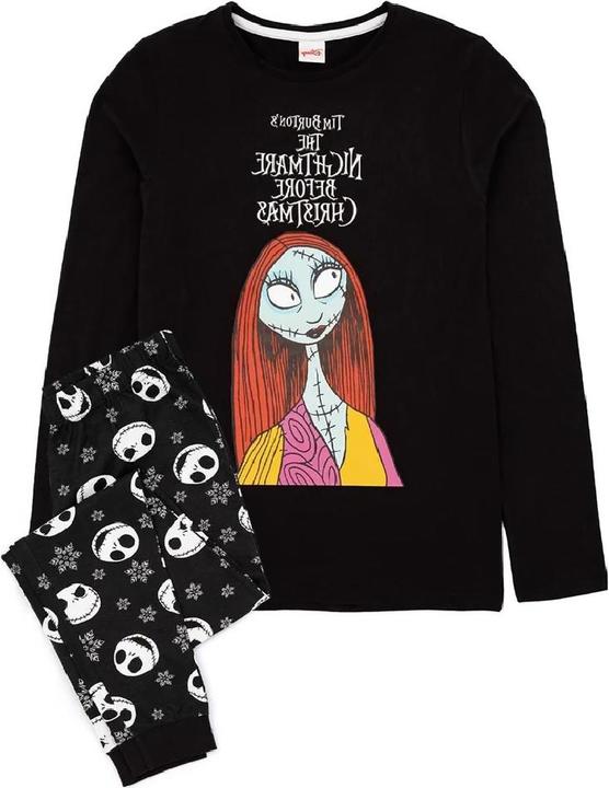 Produktbild Dick Smith Womens/Ladies Jack Skellington Long Pyjama Set (M)