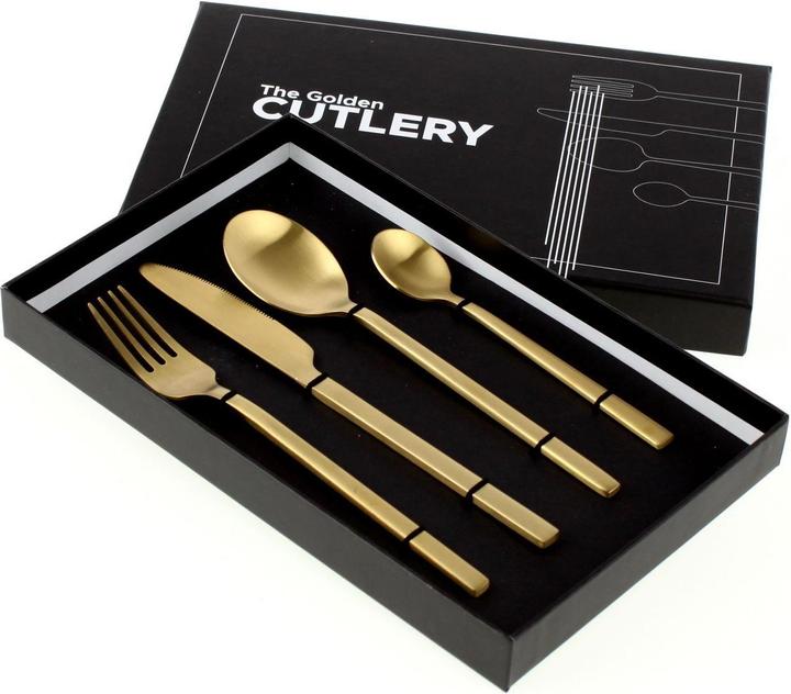 Produktbild Werner Voss 4 teiling Besteck Golden (4 Stk., Besteck Set)