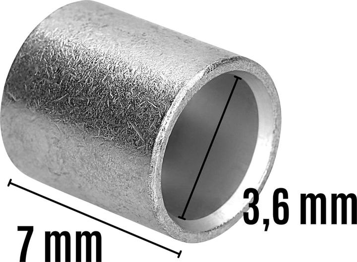 Immagine prodotto Kalitec 10 pezzi Connettore parallelo L1-P 4-6mm² I Connettore non isolato I Connettore a crimpare nudo I