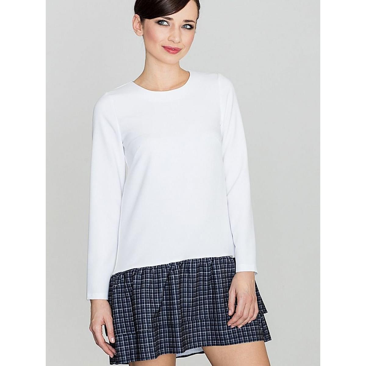 Lenitif, Damen, Kleider, Alltagskleid, Weiss, (L)