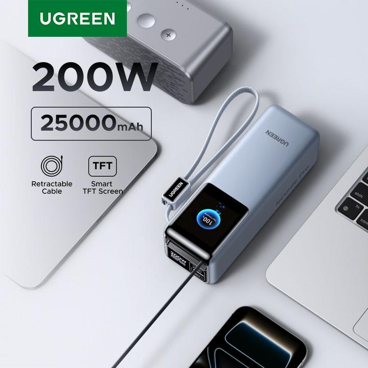 Produktbild Ugreen 200W - Powerbank (25000 mAh, 200 W)