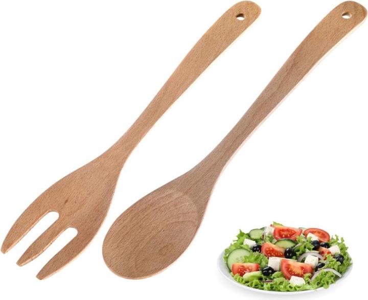 Actual product image Westmark 2tlg. Salatbesteck Woody (Salad servers)