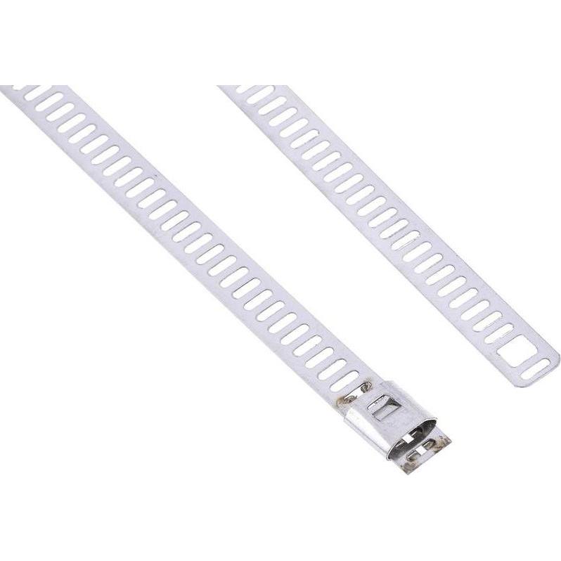Rs Pro, Kabelbinder, Kabelbinder Edelstahl 300x7mm (Metallkabelbinder, 300 mm, 100 Stk.)