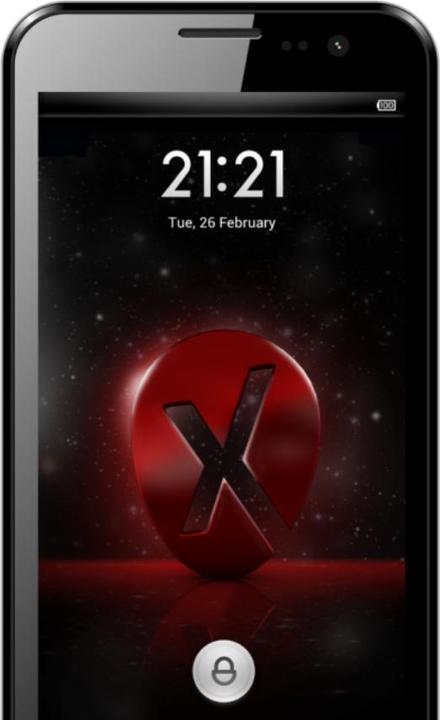 Produktbild Xtreamer JoyZ, 11.9 cm (4.7"), 720 x 1280 pixels, 1 GB, 8 GB, 13 MP, Black