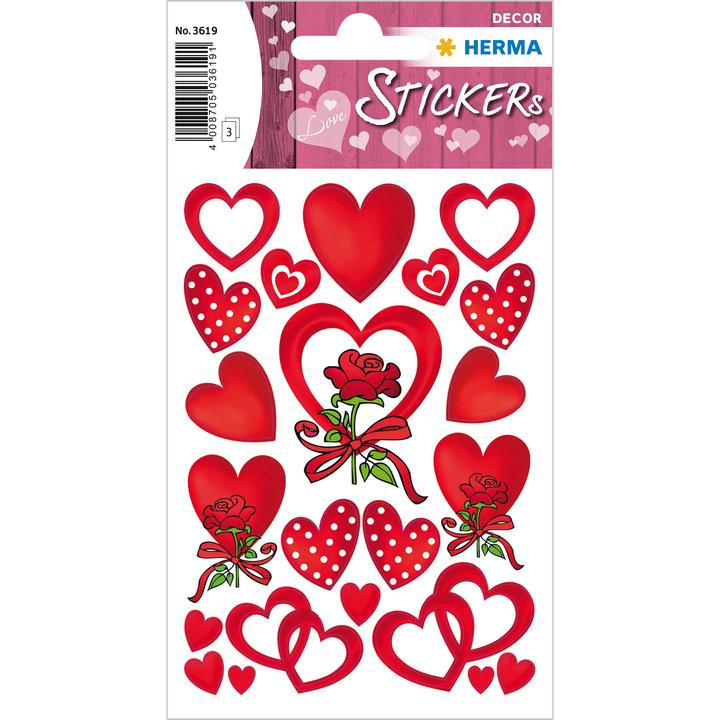 Image du produit HERMA Sticker Coeurs