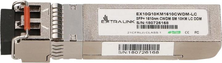 Produktbild Extralink SFP+ | SFP+ CWDM Module |, 1610nm, single mode,, LC, DOM