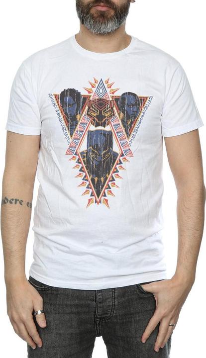 Immagine prodotto Maglietta con teste tribali della Pantera Nera (XL)