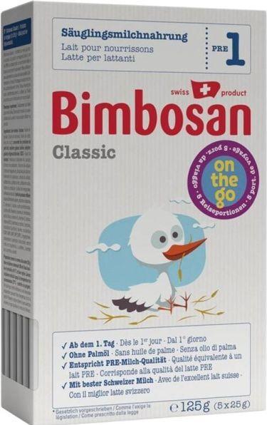 Actual product image Bimbosan Classic 1 (125 g, from birth)