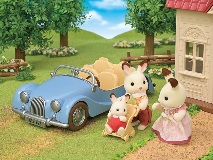 Productafbeelding Sylvanian Families Blauwe cabriolet
