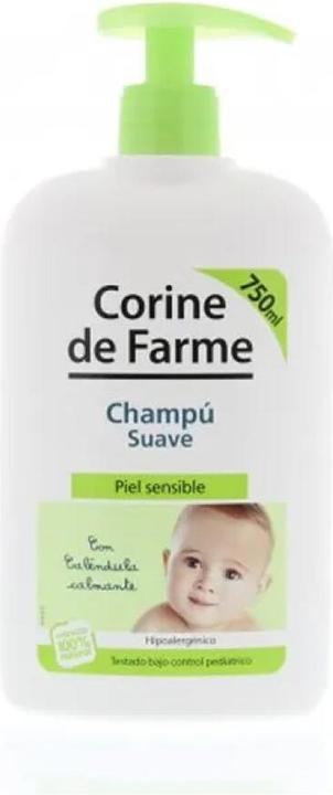 Actual product image Corine de Farme CORINE DE F. CHAMPU SUAVE 750 ML (750 ml, Liquid shampoo)