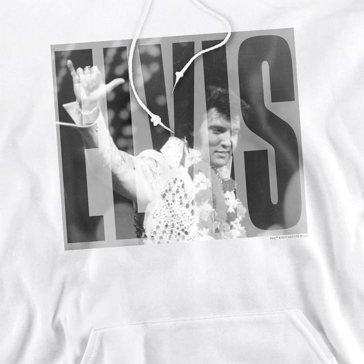 Produktbild Elvis Aloha Gray Kapuzenpullover (S)