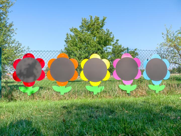 Image du produit TTS Panneaux floraux pour l'intérieur et l'extérieur en 5 couleurs différentes