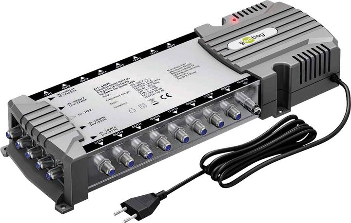 Image du produit Goobay Commutateur multiple satellite 5 entrées/16 sorties (Multi commutateur)