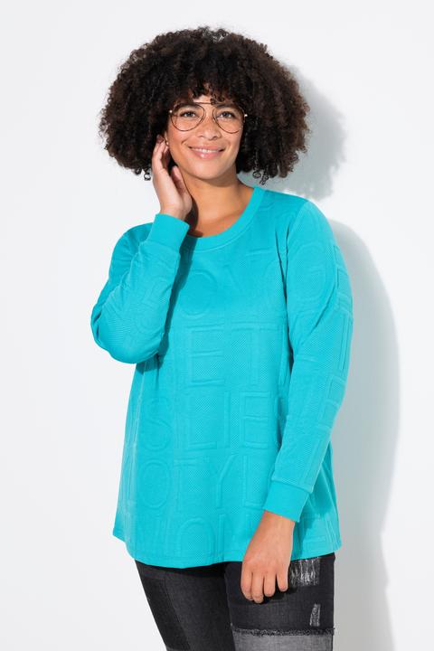 Actual product image Angel of Style Sweatshirt, Buchstaben-Struktur (50)