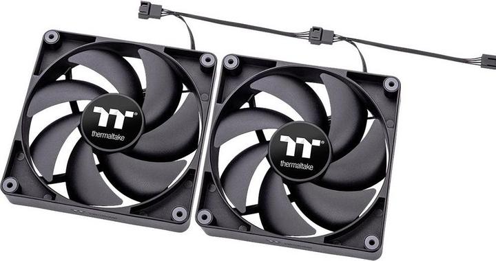 Produktbild Thermaltake TT CT120 PC Cooling Fan 2 Pack CL-F147-PL12BL-A (120 mm, 2x)