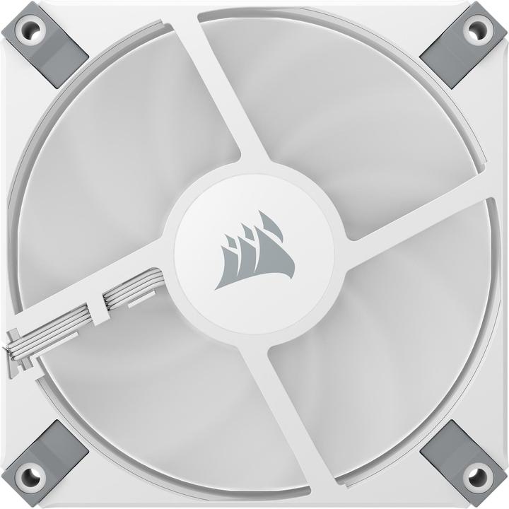 Produktbild Corsair AFS Series, AF120 SLIM WHITE, 120mmx15mm Fluid Dynamic Fan, Single Pack (120 mm, 1x)