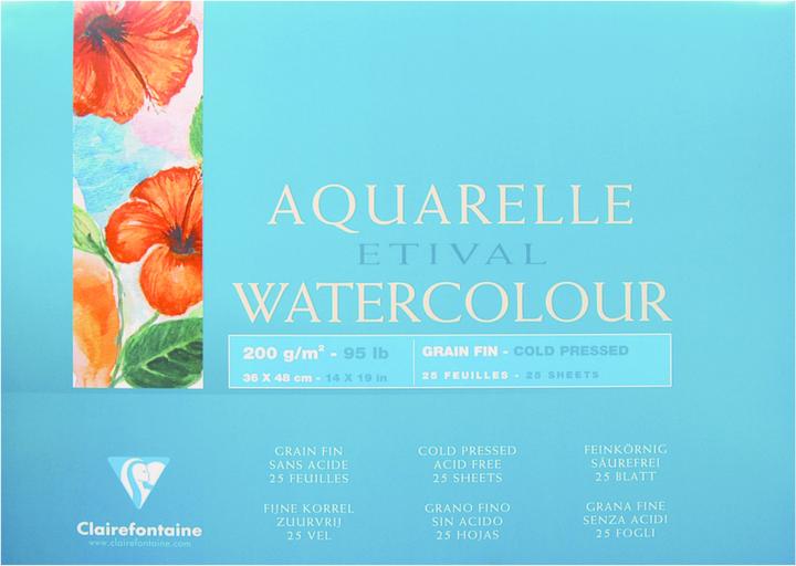 Image du produit Clairefontaine Techniques humides (200 g/m², 1 x)