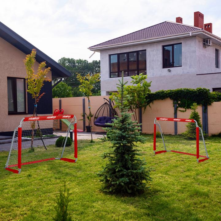 Actual product image Relaxdays 2x soccer goal