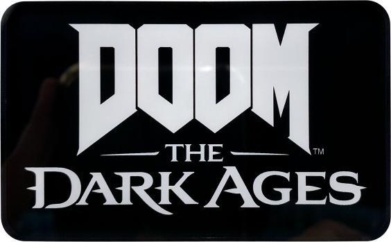 Actual product image Dpi Merchandising DOOM: The Dark Ages Magnet Set ""Icons"" (4 x)