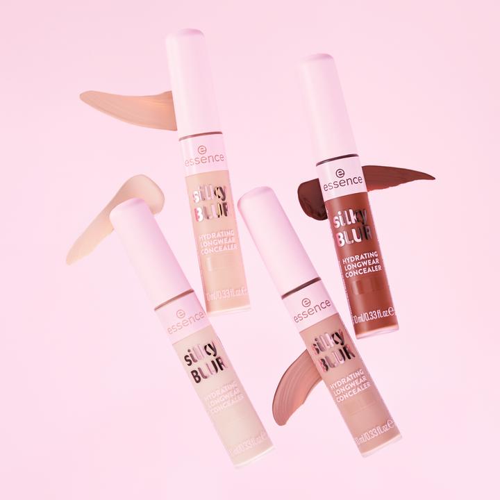 Actual product image essence Silky Blur Hydrating Longwear (150, Beige, Nude)