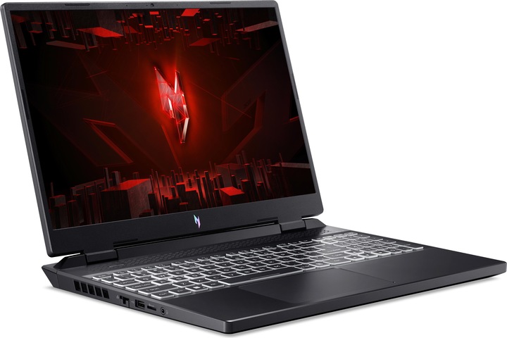 Actual product image Acer Notebook||Nitro|AN16-41-R0WZ|CPU 7535HS|3300 MHz|16"|1920x1200|RAM 16GB|DDR5|SSD 512GB|NVIDIA GeForc (16", AMD Ryzen 5 7535HS, 16 GB, 512 GB, Eng. Int.)
