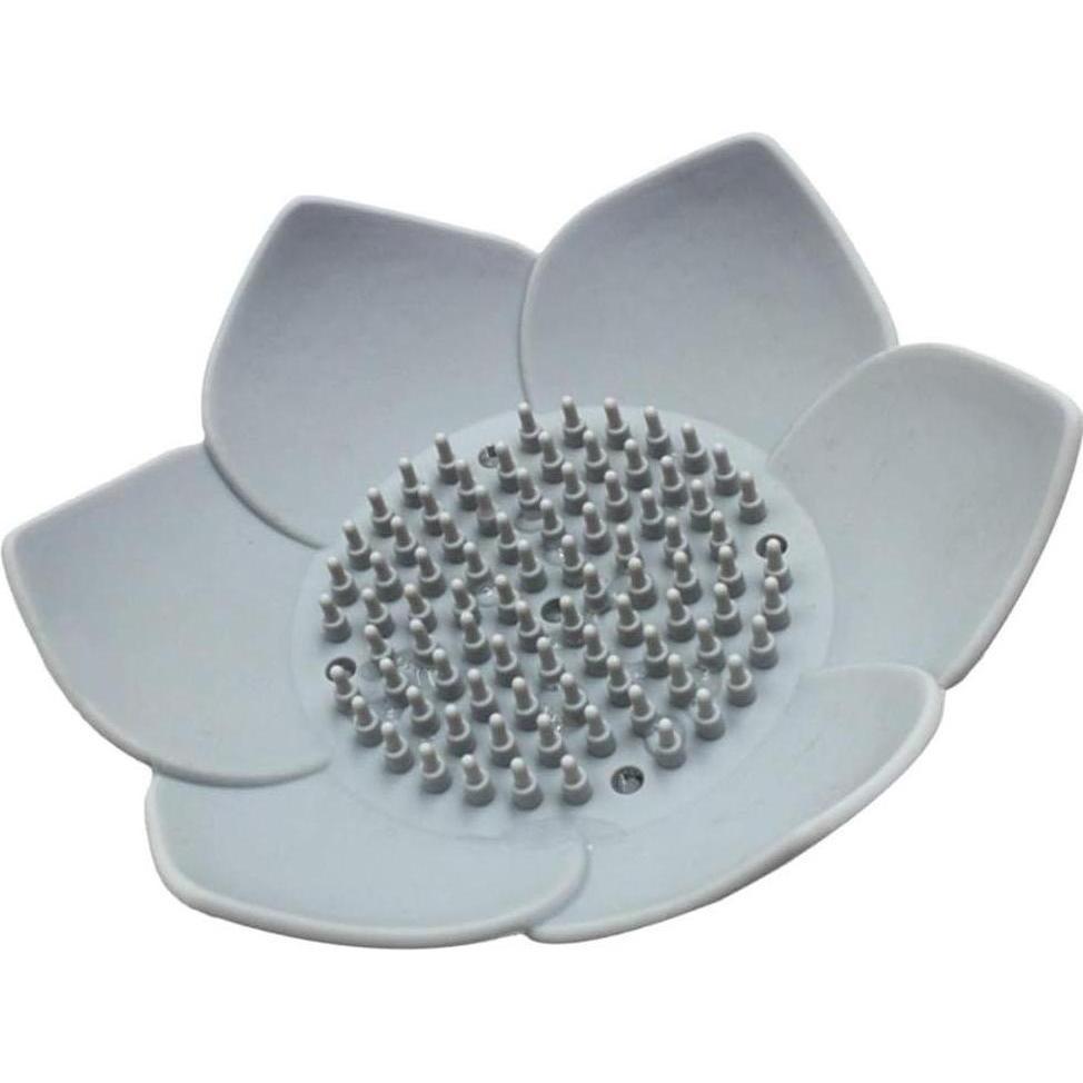Thumbnail - JTI, Seifenspender + Seifenschale, Seifenbecher - Lotusblume - Grau