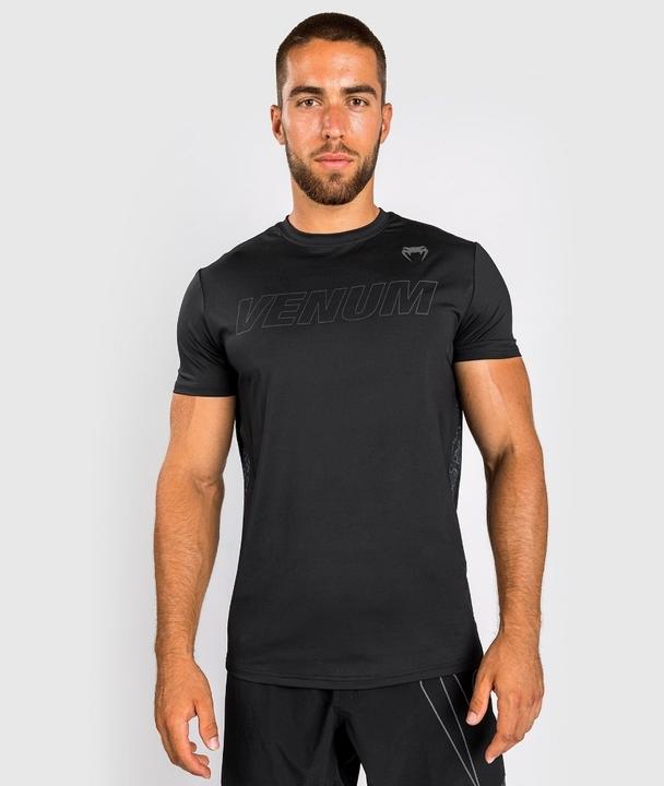 Venum Classic Evo Dry Tech T-Shirt - Black/Black Reflective - XL (XL)