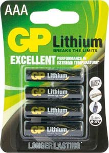 Immagine prodotto GP Batteries Batteria al litio AAA (4 pz., AAA)