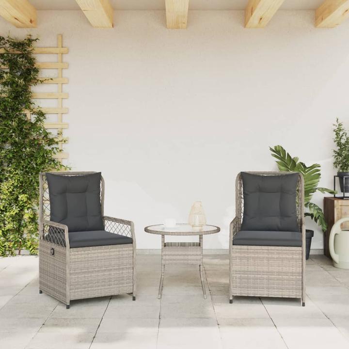 Produktbild vidaXL Gartensessel verstellbar