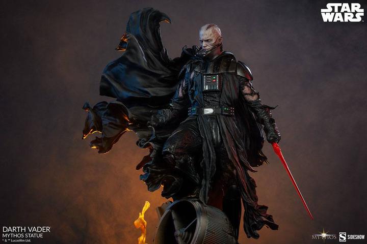 Actual product image Sideshow Star Wars myth of Darth Vader