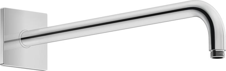 Duravit Curved shower arm, 352mm square rosette chrome
