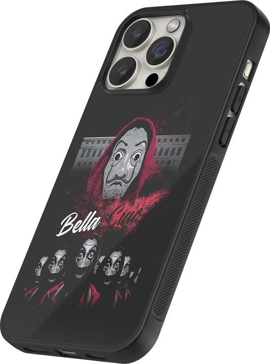 Produktbild PhoneLook Hülle Silikon schwarz Bella Ciao (Apple iPhone 14 Pro)