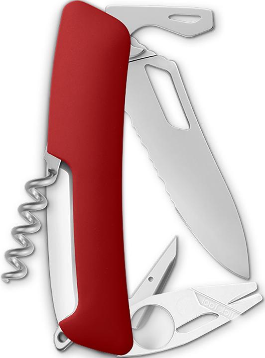 Produktbild Swiza Taschenmesser Medium Rot matt