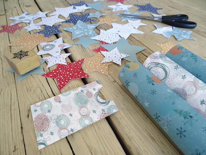 Produktbild MarpaJansen Motivkarton "Mini-Sterne", 50 x 70 cm (250 g/m², 1x)