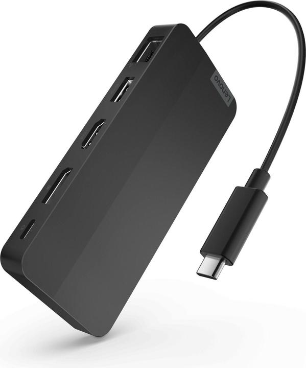 Image du produit Lenovo Travel Dock (USB-C, 7 ports)