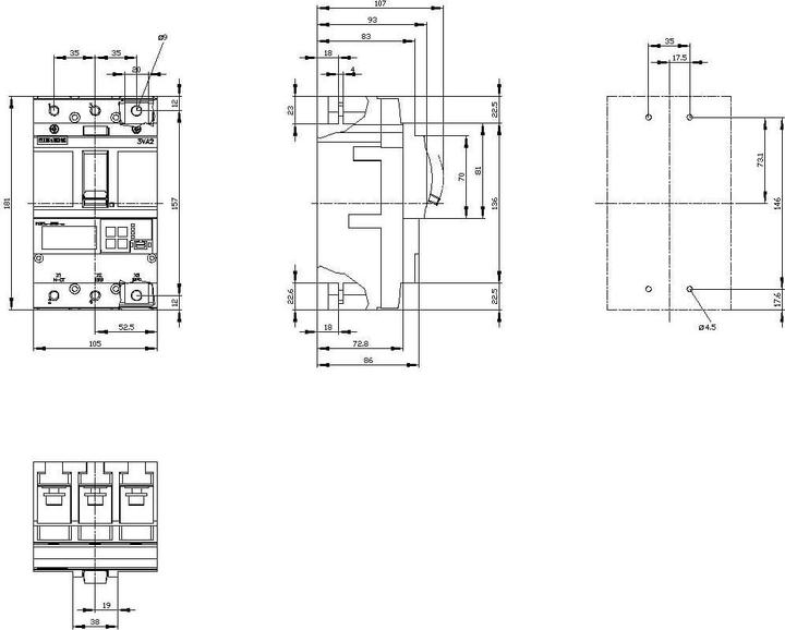 Produktbild Siemens 3VA2225-8KP32-0AA0