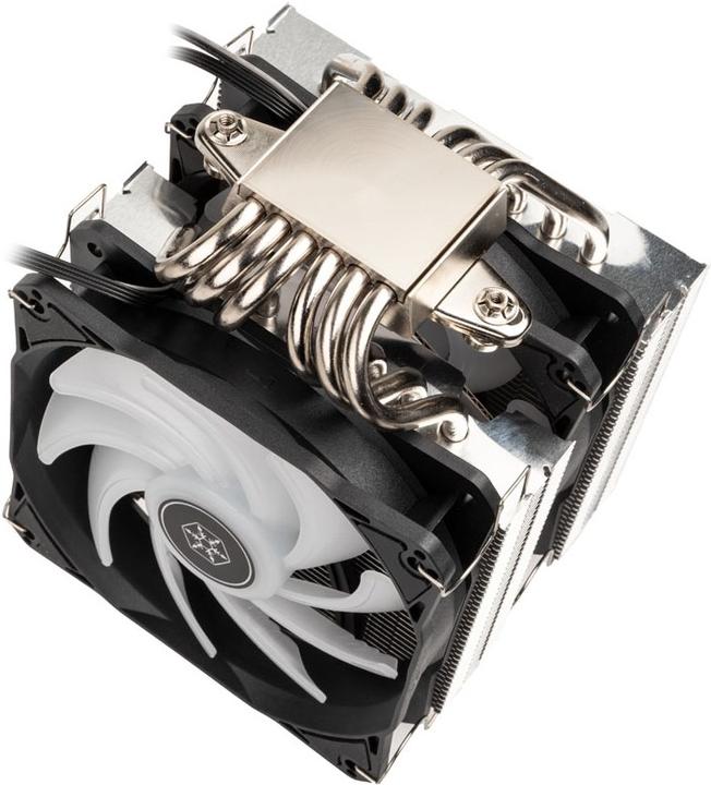 Immagine prodotto Silverstone SST-HYD120-ARGB-V2, raffreddatore di CPU AR8 (153 mm)