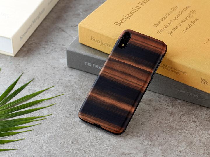 Produktbild Man&Wood SmartPhone case iPhone XR ebony black (Apple iPhone XR)