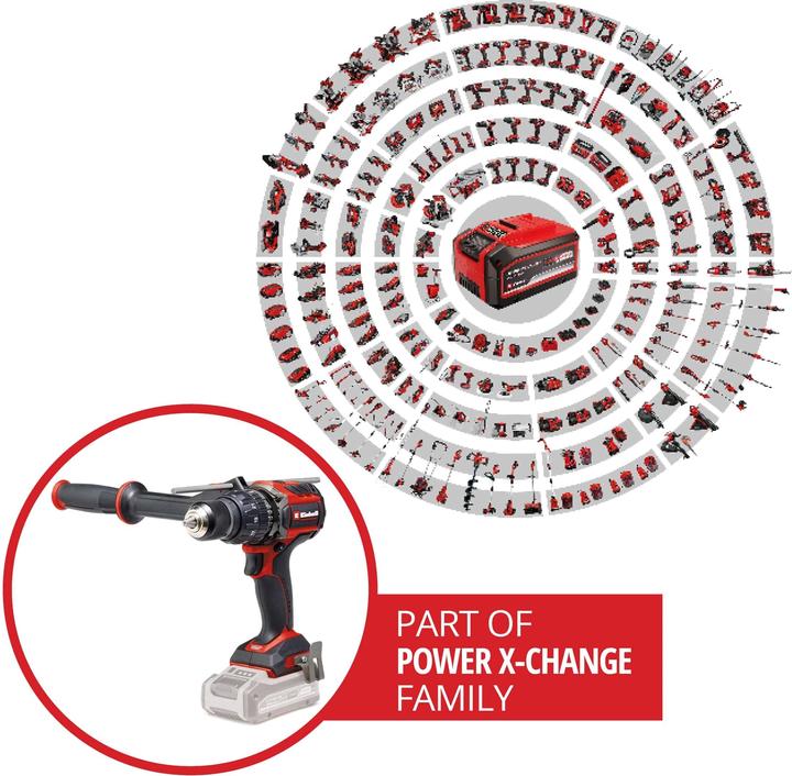 Actual product image Einhell TP-CD 18/120 Li-i BL-Solo (Rechargeable battery operated)